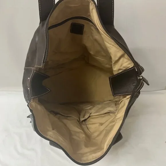 Lucchese Cosimo Travel Tote in Espresso R2003-2019--EACH- NEW - Picture 4 of 6